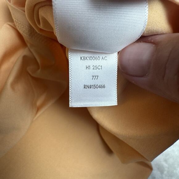 01.Algo Boys Orange Performance Long Sleeve Shirt Moisture Wicking Large NWOT - Picture 4 of 5